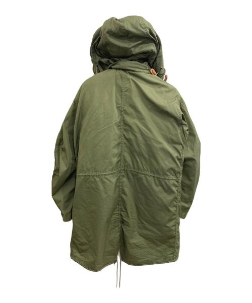 US ARMY（ユーエスアーミー）US ARMY (ユーエスアーミー) M-65 フード・ライナー付きモッズコート/フィッシュテールパーカー グリーン サイズ:ＸＳの古着・服飾アイテム