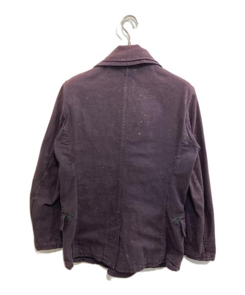 RRL（ダブルアールエル）RRL (ダブルアールエル) キャンバス ダック P コート パープル サイズ:Ｓの古着・服飾アイテム