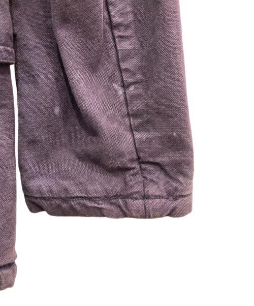 RRL（ダブルアールエル）RRL (ダブルアールエル) キャンバス ダック P コート パープル サイズ:Ｓの古着・服飾アイテム