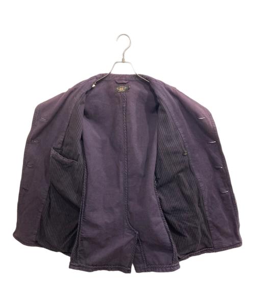 RRL（ダブルアールエル）RRL (ダブルアールエル) キャンバス ダック P コート パープル サイズ:Ｓの古着・服飾アイテム