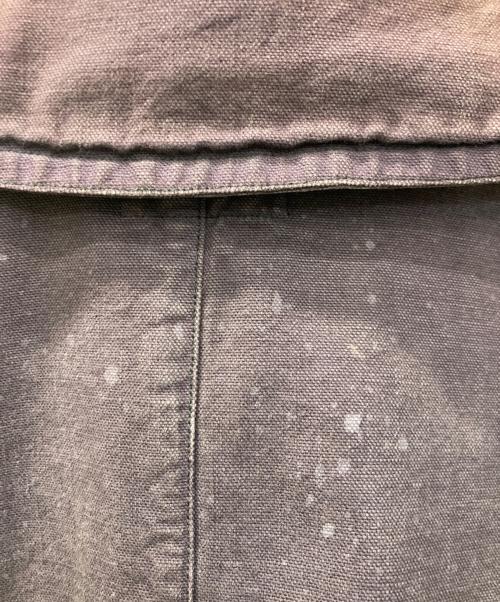 RRL（ダブルアールエル）RRL (ダブルアールエル) キャンバス ダック P コート パープル サイズ:Ｓの古着・服飾アイテム