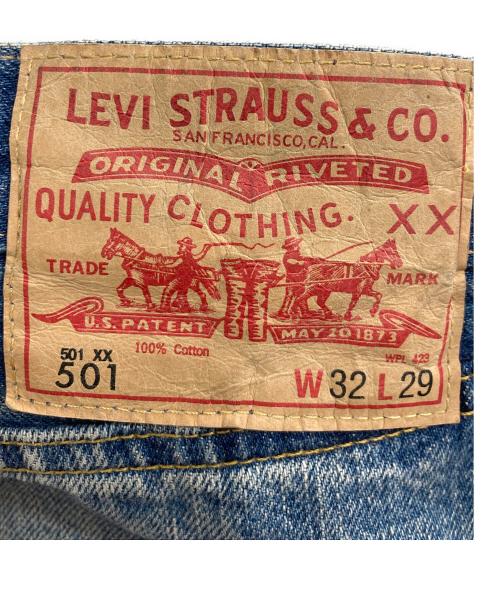 LEVI'S VINTAGE CLOTHING（リーバイス ビンテージ クロージング）LEVI'S VINTAGE CLOTHING (リーバイス ビンテージ クロージング) パッチワークフレアデニムパンツ インディゴ サイズ:Ｗ32 L29の古着・服飾アイテム