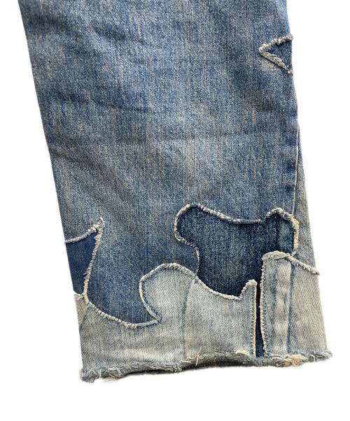 LEVI'S VINTAGE CLOTHING（リーバイス ビンテージ クロージング）LEVI'S VINTAGE CLOTHING (リーバイス ビンテージ クロージング) パッチワークフレアデニムパンツ インディゴ サイズ:Ｗ32 L29の古着・服飾アイテム