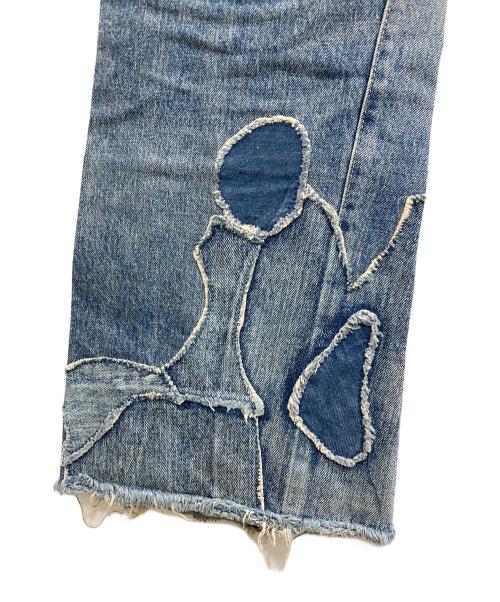 LEVI'S VINTAGE CLOTHING（リーバイス ビンテージ クロージング）LEVI'S VINTAGE CLOTHING (リーバイス ビンテージ クロージング) パッチワークフレアデニムパンツ インディゴ サイズ:Ｗ32 L29の古着・服飾アイテム
