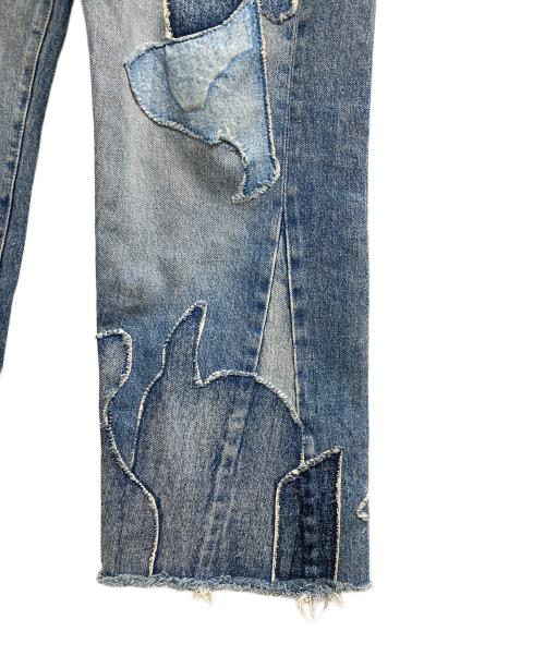 LEVI'S VINTAGE CLOTHING（リーバイス ビンテージ クロージング）LEVI'S VINTAGE CLOTHING (リーバイス ビンテージ クロージング) パッチワークフレアデニムパンツ インディゴ サイズ:Ｗ32 L29の古着・服飾アイテム