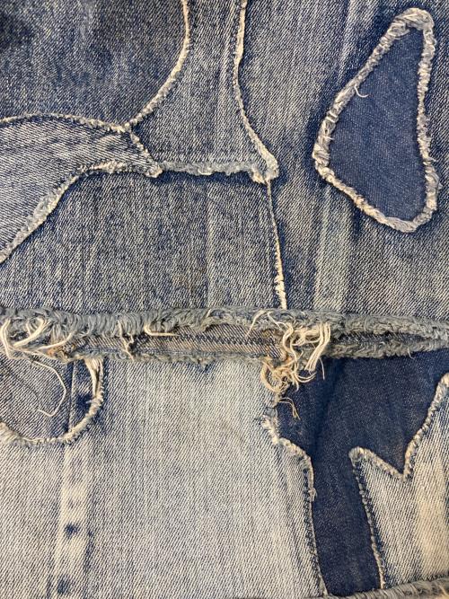 LEVI'S VINTAGE CLOTHING（リーバイス ビンテージ クロージング）LEVI'S VINTAGE CLOTHING (リーバイス ビンテージ クロージング) パッチワークフレアデニムパンツ インディゴ サイズ:Ｗ32 L29の古着・服飾アイテム