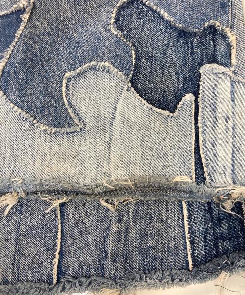 LEVI'S VINTAGE CLOTHING（リーバイス ビンテージ クロージング）LEVI'S VINTAGE CLOTHING (リーバイス ビンテージ クロージング) パッチワークフレアデニムパンツ インディゴ サイズ:Ｗ32 L29の古着・服飾アイテム