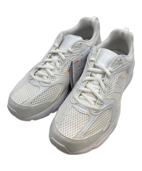 NEW BALANCE（ニューバランス）NEW BALANCE (ニューバランス) ローカットスニーカー ホワイト サイズ:JP24.5/UK6/EUR39.5/US6.5 未使用品の古着・服飾アイテム