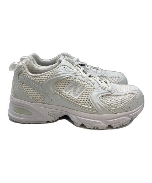 NEW BALANCE（ニューバランス）NEW BALANCE (ニューバランス) ローカットスニーカー ホワイト サイズ:JP24.5/UK6/EUR39.5/US6.5 未使用品の古着・服飾アイテム