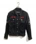MISBHV（ミスビヘイブ）の古着「Heads Damage DenimJacket」｜ブラック