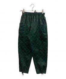 South2 West8（サウスツー ウエストエイト）の古着「総柄トラックパンツ」｜グリーン