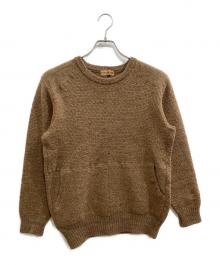 ISSEY MIYAKE（イッセイミヤケ）の古着「コマンドセーター」｜ブラウン