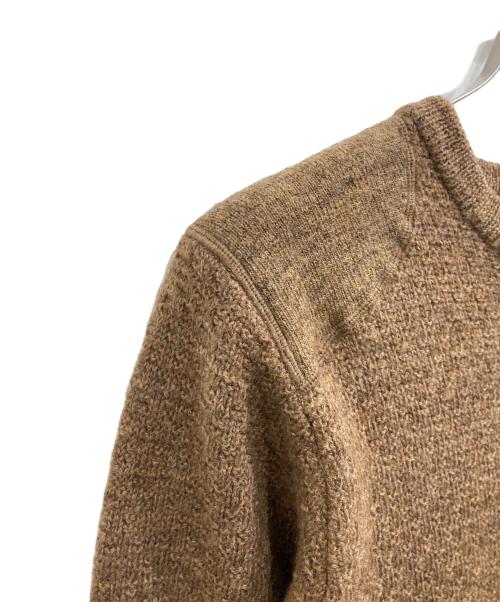 ISSEY MIYAKE（イッセイミヤケ）ISSEY MIYAKE (イッセイミヤケ) コマンドセーター ブラウン サイズ:表記なしの古着・服飾アイテム