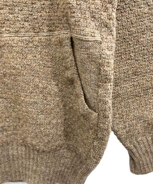 ISSEY MIYAKE（イッセイミヤケ）ISSEY MIYAKE (イッセイミヤケ) コマンドセーター ブラウン サイズ:表記なしの古着・服飾アイテム