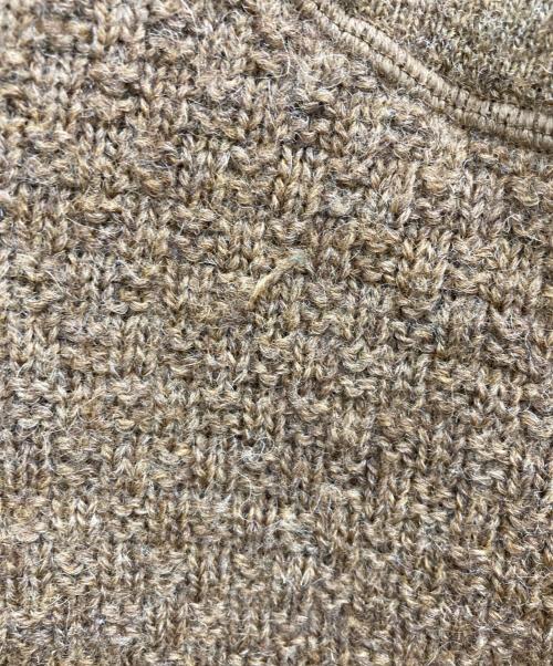 ISSEY MIYAKE（イッセイミヤケ）ISSEY MIYAKE (イッセイミヤケ) コマンドセーター ブラウン サイズ:表記なしの古着・服飾アイテム