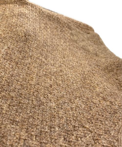 ISSEY MIYAKE（イッセイミヤケ）ISSEY MIYAKE (イッセイミヤケ) コマンドセーター ブラウン サイズ:表記なしの古着・服飾アイテム