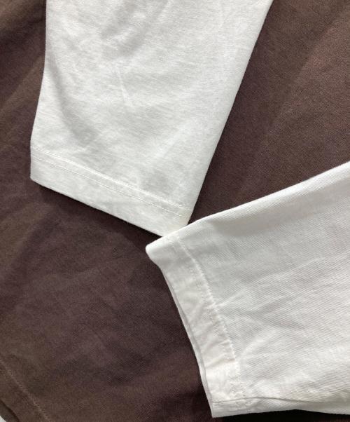 Subculture（サブカルチャー）Subculture (サブカルチャー) RAGLAN LONG SLEEVE T-SHIRT ブラウン サイズ:2の古着・服飾アイテム