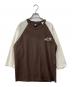 Subculture（サブカルチャー）の古着「RAGLAN LONG SLEEVE T-SHIRT」｜ブラウン