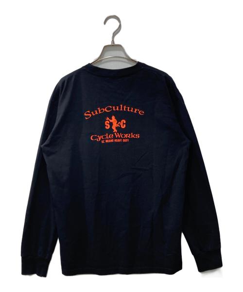 Subculture（サブカルチャー）Subculture (サブカルチャー) LONGSLEEVE T-SHIRT ブラック サイズ:1の古着・服飾アイテム