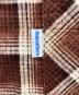 中古・古着 Subculture (サブカルチャー) COTTON CHECK SHIRT/コットン チェックシャツ ブラウン サイズ:1：25000円