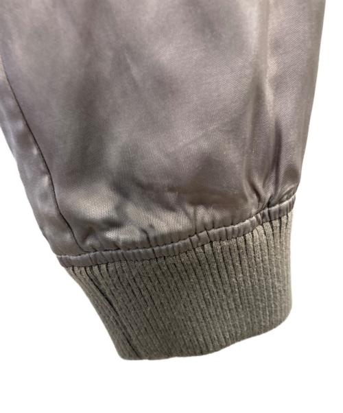 DIESEL（ディーゼル）DIESEL (ディーゼル) J-MARTEX サテンジャケット グレー サイズ:46の古着・服飾アイテム