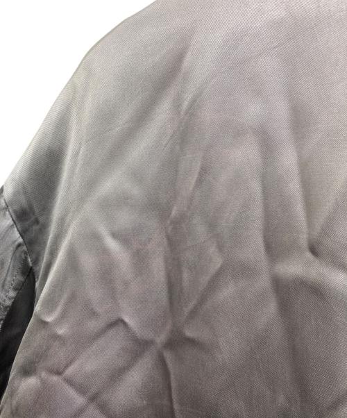 DIESEL（ディーゼル）DIESEL (ディーゼル) J-MARTEX サテンジャケット グレー サイズ:46の古着・服飾アイテム