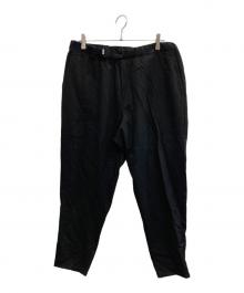 Graphpaper（グラフペーパー）の古着「SELVAGE WOOL COOK PANTS/セルビッジ　ウール　コック　パンツ」｜ブラック