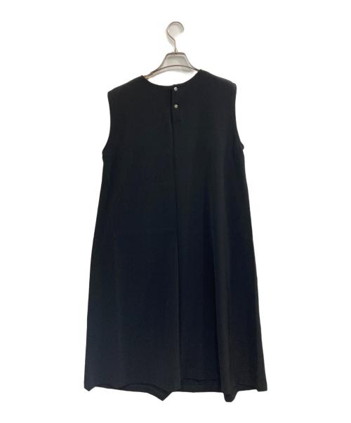 mizuiro-ind（ミズイロインド）mizuiro-ind (ミズイロインド) ノースリーブワンピース ブラック サイズ:記載なしの古着・服飾アイテム