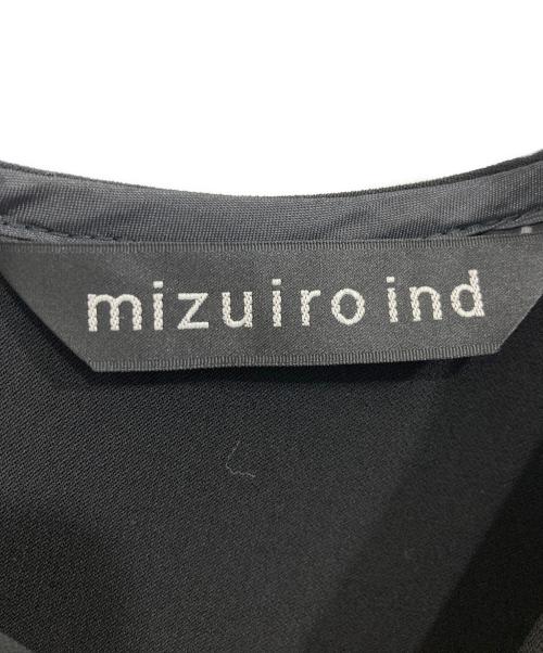 mizuiro-ind（ミズイロインド）mizuiro-ind (ミズイロインド) ノースリーブワンピース ブラック サイズ:記載なしの古着・服飾アイテム