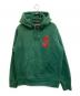SUPREME（シュプリーム）の古着「S Logo Hooded Sweatshirt/エス　ロゴ　フーデットスウェットシャツ」｜グリーン
