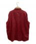 WOOLRICH (ウールリッチ) LAND'S END (ランズエンド) スウェードカラーネルシャツ レッド×ブラウン サイズ:M：6000円