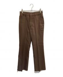 Needles（ニードルズ）の古着「フレアパンツ」｜ブラウン