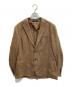 POLO RALPH LAUREN（ポロ・ラルフローレン）の古着「コットンシルクリネン 3Bジャケット」｜ブラウン
