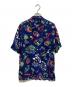 POLO RALPH LAUREN (ポロ・ラルフローレン) アロハシャツ ネイビー サイズ:M：12000円