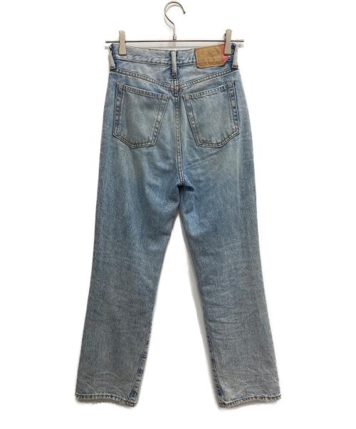 Acne studios（アクネ ストゥディオズ）Acne studios (アクネ ストゥディオズ) Mece Light Blue Trash デニムパンツ/ハイウエストストレートデニムパンツ インディゴ サイズ:24/30の古着・服飾アイテム