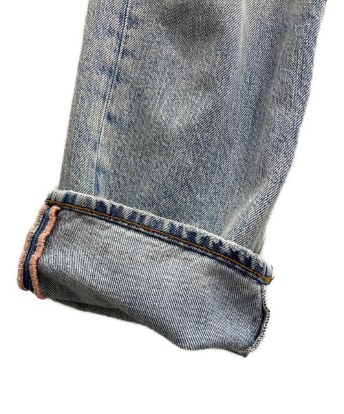 Acne studios（アクネ ストゥディオズ）Acne studios (アクネ ストゥディオズ) Mece Light Blue Trash デニムパンツ/ハイウエストストレートデニムパンツ インディゴ サイズ:24/30の古着・服飾アイテム