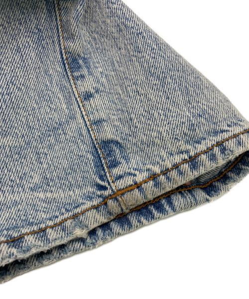 Acne studios（アクネ ストゥディオズ）Acne studios (アクネ ストゥディオズ) Mece Light Blue Trash デニムパンツ/ハイウエストストレートデニムパンツ インディゴ サイズ:24/30の古着・服飾アイテム