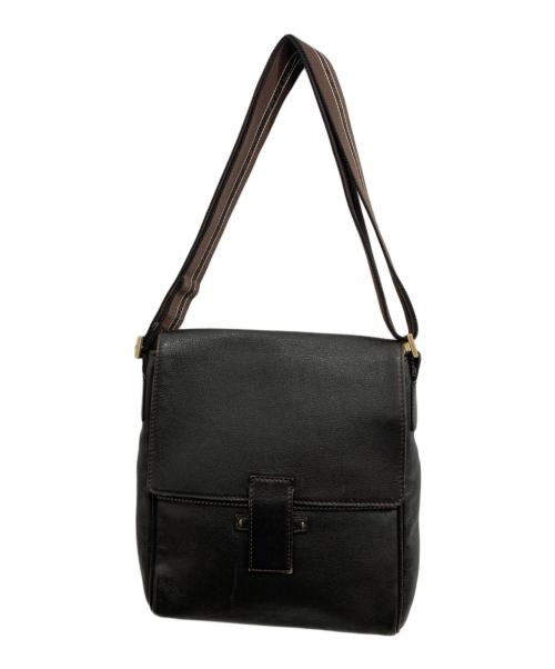 ERMENEGILDO ZEGNA（エルメネジルド・ゼニア）ERMENEGILDO ZEGNA (エルメネジルド・ゼニア) ショルダーバッグ ブラウンの古着・服飾アイテム