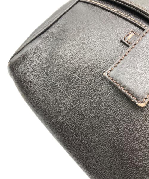 ERMENEGILDO ZEGNA（エルメネジルド・ゼニア）ERMENEGILDO ZEGNA (エルメネジルド・ゼニア) ショルダーバッグ ブラウンの古着・服飾アイテム