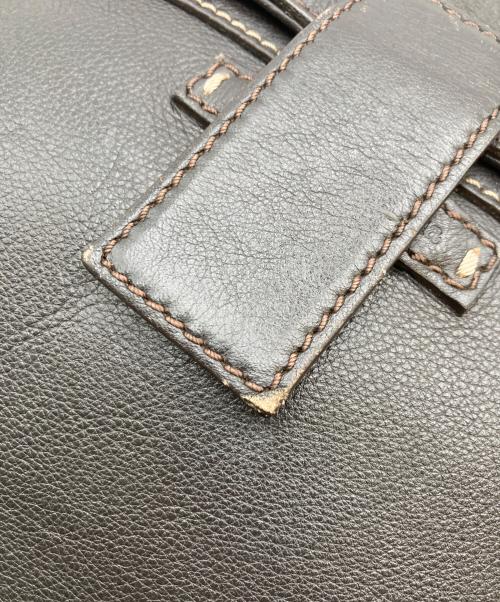 ERMENEGILDO ZEGNA（エルメネジルド・ゼニア）ERMENEGILDO ZEGNA (エルメネジルド・ゼニア) ショルダーバッグ ブラウンの古着・服飾アイテム