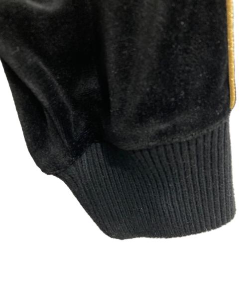 AVIREX（アヴィレックス）AVIREX (アヴィレックス) VELOUR RETRO JACKET MIG MAULERS/ベロア レトロ ジャケット ミグモーラー ブラック サイズ:Mの古着・服飾アイテム