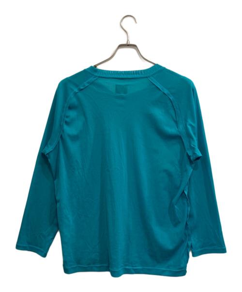 Needles（ニードルズ）Needles (ニードルズ) メッシュロングスリーブTシャツ ブルー サイズ:Mの古着・服飾アイテム