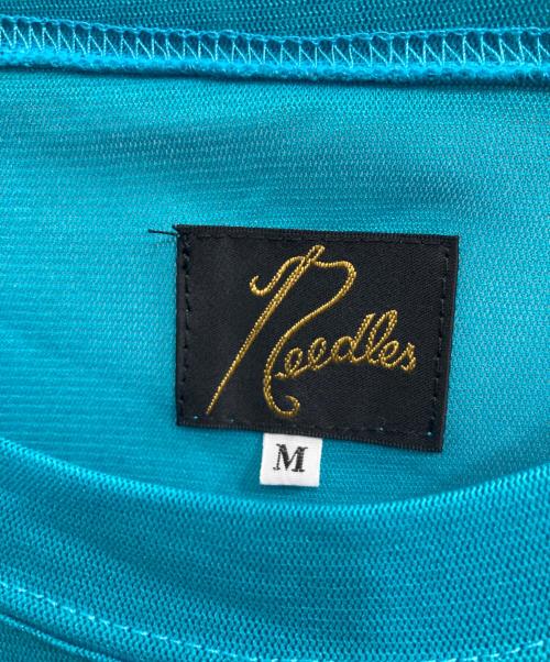 Needles（ニードルズ）Needles (ニードルズ) メッシュロングスリーブTシャツ ブルー サイズ:Mの古着・服飾アイテム