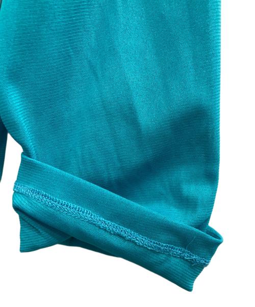 Needles（ニードルズ）Needles (ニードルズ) メッシュロングスリーブTシャツ ブルー サイズ:Mの古着・服飾アイテム