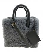 BALENCIAGAバレンシアガ）の古着「パドロックヌード・ミニ ハンドバッグ」｜グレー