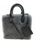 BALENCIAGA（バレンシアガ）の古着「パドロックヌード・ミニ ハンドバッグ」｜グレー