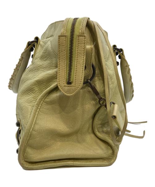 BALENCIAGA（バレンシアガ）BALENCIAGA (バレンシアガ) ザ・シティ 2WAYハンドバッグ グリーンの古着・服飾アイテム