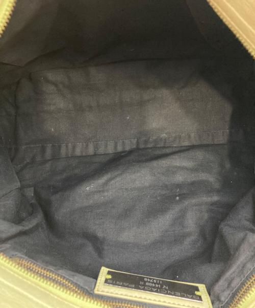BALENCIAGA（バレンシアガ）BALENCIAGA (バレンシアガ) ザ・シティ 2WAYハンドバッグ グリーンの古着・服飾アイテム