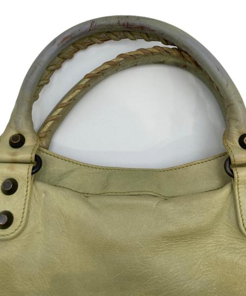 BALENCIAGA（バレンシアガ）BALENCIAGA (バレンシアガ) ザ・シティ 2WAYハンドバッグ グリーンの古着・服飾アイテム