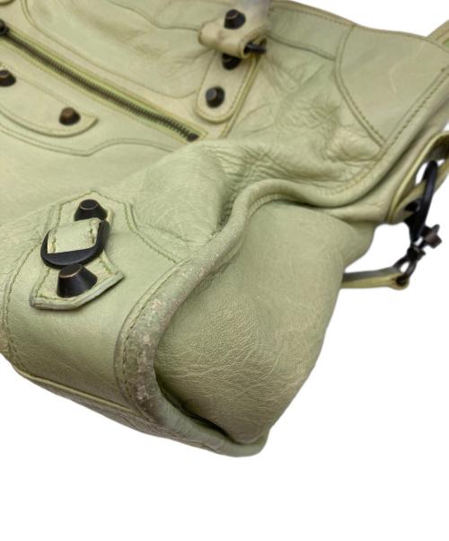 BALENCIAGA（バレンシアガ）BALENCIAGA (バレンシアガ) ザ・シティ 2WAYハンドバッグ グリーンの古着・服飾アイテム